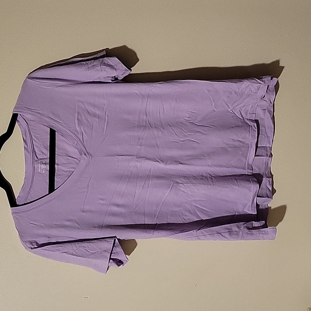 Shirt, medium, members mark, ultra soft, lavender